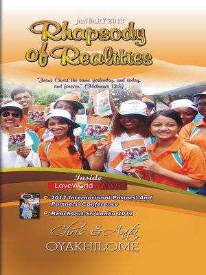 cover image of Rhapsody of Realities January 2013 Edition